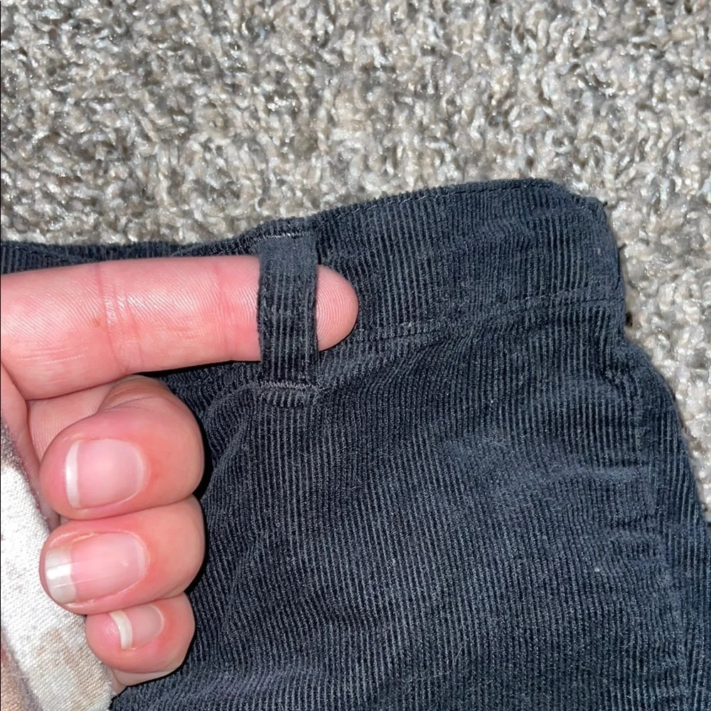 Kids Black and Red Casual Bottoms